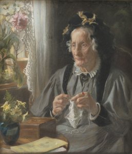 Porträtt av konferensråd S.A. Casse f. Engelbreth av Peder Severin Krøyer