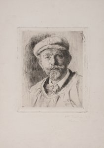 Självporträtt av Peder Severin Krøyer