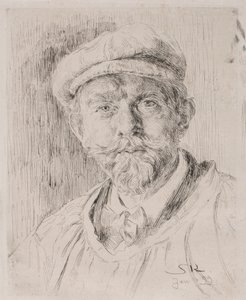 Självporträtt av Peder Severin Krøyer