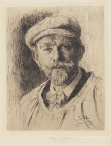 Självporträtt av Peder Severin Krøyer
