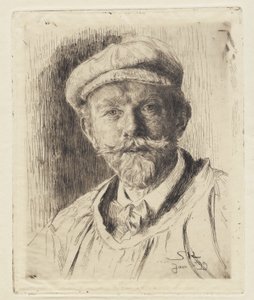Självporträtt av Peder Severin Krøyer