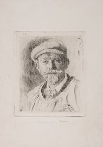Självporträtt av Peder Severin Krøyer
