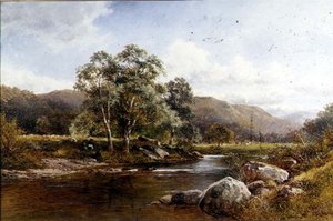 Utsikt över Abbot Hall, Kendal av P. Crosthwaite