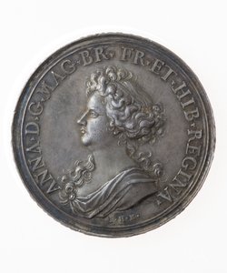 Medalj till minne av brittiska segrar av P. H. Muller