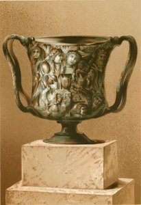 Cup arbetade i orientalisk sardonyx
