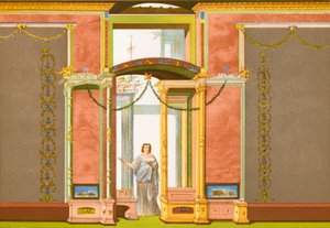 Pompeianske vægdekorationer