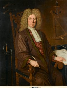 Kapten Robert Knox (1642-1720) från Ostindiska kompaniet av P. Trampon
