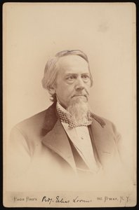 Porträtt av Elias Loomis 1811-1889, mellan 1883 och 1889. av Pach Bros