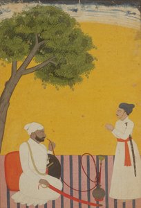 Porträtt av en prins, Jammu, Kashmir, 1760