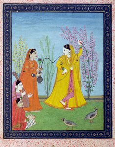 Början av våren, från Chamba, Himachal Pradesh, c.1800