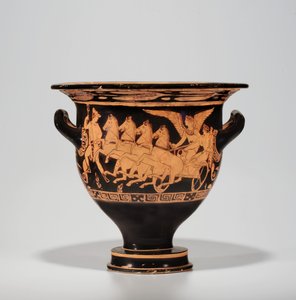Attic rödfigur klockkrater, c.390-370 f.Kr av Painter of London F64