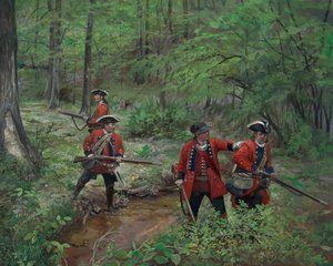 60th Regiment of Foot Royal Americans, 2013 (olja på duk)