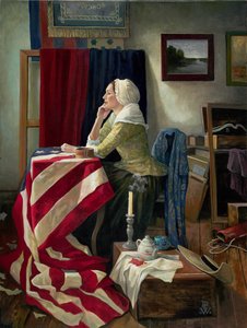Flagmaker, 2000 (pastel)