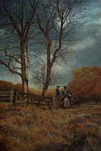 On the Heights, 2010 (olja på duk) av Pamela Patrick White