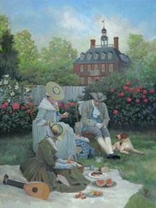 The Picnic, 2015 (olja på duk)