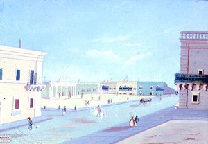 S: t Georgs torg, Valletta, Malta av Paolo Andrea Deangelis