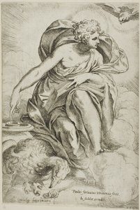 Sankt Johannes evangelisten av Paolo Farinati