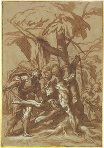 Marsyas flågning av Paolo Farinati