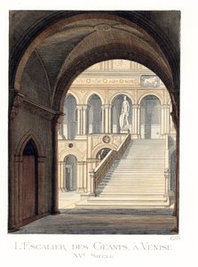 Jättarnas trappa i Dogepalatset, i Venedig (Italien)