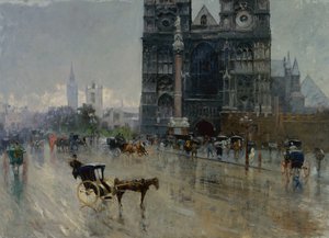 Sanctuary, Westminster (olja på duk)