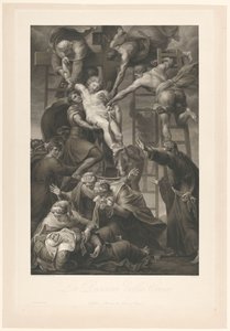 De kruisafneming La discesa della croce (titel på objekt) av Paolo Toschi