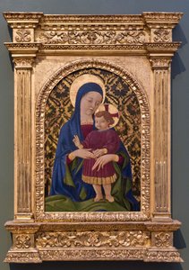 Madonna och spädbarnet av Paolo Uccello