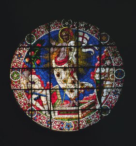 Oculus skildrar uppståndelsen, 1443 av Paolo Uccello