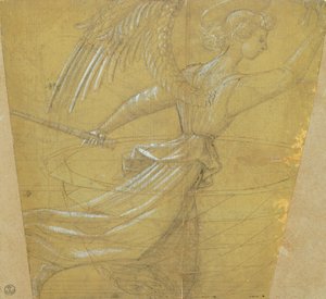 Studie av kalk med ängel av Paolo Uccello