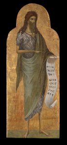 De heliga Maria Magdalena och Johannes Döparen av Paolo Veneziano