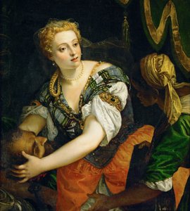 Judith med huvudet av Holofernes av Paolo Veronese
