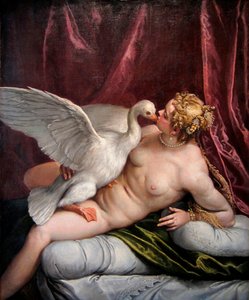 Leda och svanen, 1585