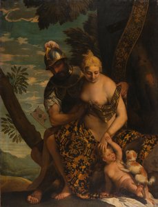 Mars och Venus av Paolo Veronese