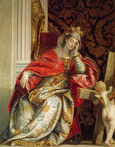 Porträtt av Saint Helena av Paolo Veronese