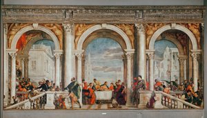 Högtiden i huset av Levi av Paolo Veronese
