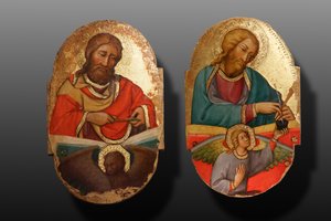 S:t Markus och S:t Peter (målning) av Paolo di Giovanni Fei