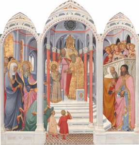 Presentationen av jungfrun i templet, 1398-1399.
