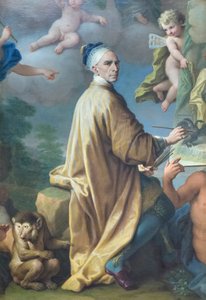 Självporträtt, post 1714, Paolo de Matteis (olja på duk) av Paolo di Matteis