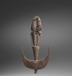Upphängningskrok (Samban), Iatmul, Middle Sepik, Papua, Nya Guinea (trä) av Papua New Guinean
