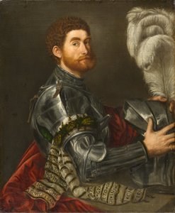 Porträtt av en man i rustning, ca 1535-1540