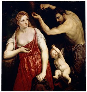 Venus och Mars med Amor, 1550-talet