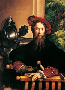 Porträtt av Galeazzo Sanvitale av Parmigianino