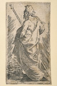 Saint James the Greater (etsning) av Parmigianino