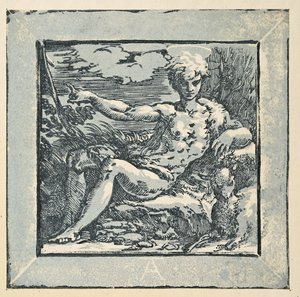 Johannes Döparen i öknen av Parmigianino