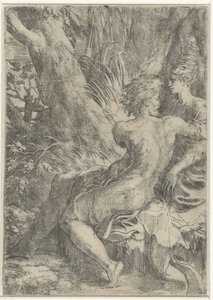 Kärlekspar av Parmigianino