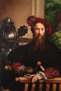 Porträtt av Galeazzo Sanvitale av Parmigianino
