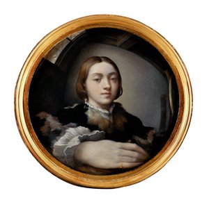 Självporträtt av Parmigianino