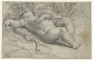 Sova Amor av Parmigianino