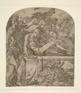 Kristi begravning / Gravläggningen av Parmigianino