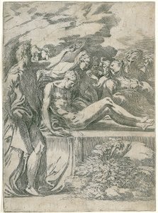 Kristi gravläggning av Parmigianino