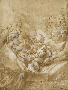 Omskärelsen, första hälften av 1500-talet.. av Parmigianino
